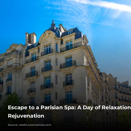 Escape to a Parisian Spa: A Day of Relaxation and Rejuvenation