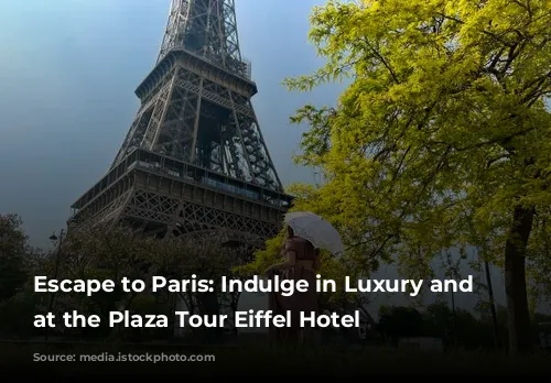 Escape to Paris: Indulge in Luxury and Relaxation at the Plaza Tour Eiffel Hotel