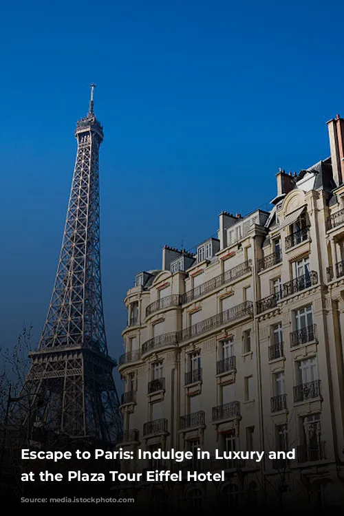 Escape to Paris: Indulge in Luxury and Relaxation at the Plaza Tour Eiffel Hotel