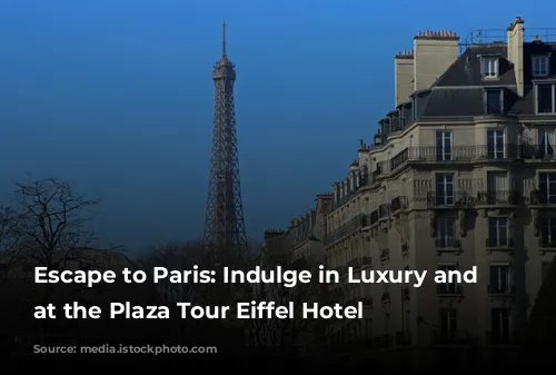 Escape to Paris: Indulge in Luxury and Relaxation at the Plaza Tour Eiffel Hotel