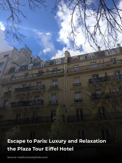 Escape to Paris: Luxury and Relaxation at the Plaza Tour Eiffel Hotel