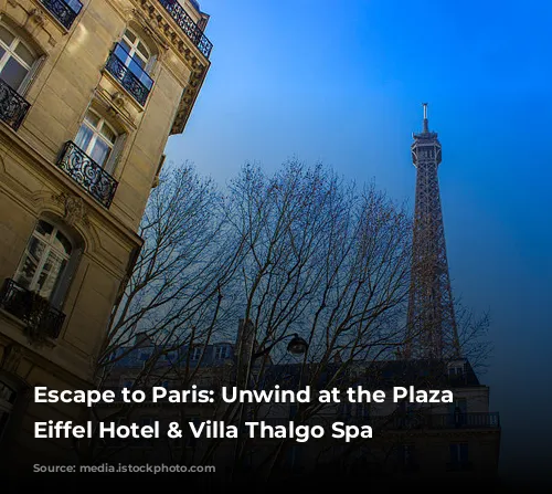 Escape to Paris: Unwind at the Plaza Tour Eiffel Hotel & Villa Thalgo Spa