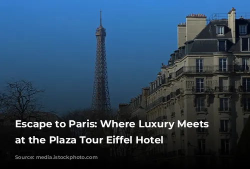 Escape to Paris: Where Luxury Meets Relaxation at the Plaza Tour Eiffel Hotel