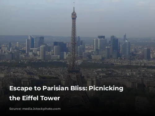 Escape to Parisian Bliss: Picnicking at the Eiffel Tower