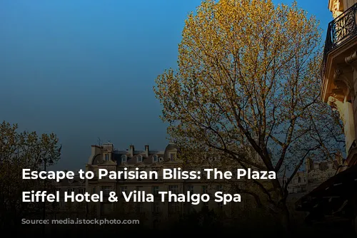 Escape to Parisian Bliss: The Plaza Tour Eiffel Hotel & Villa Thalgo Spa