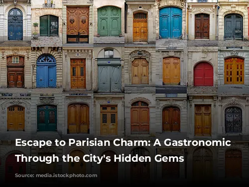 Escape to Parisian Charm: A Gastronomic Journey Through the City's Hidden Gems