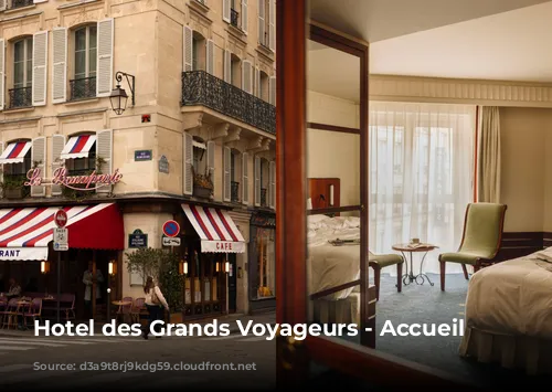 Hotel des Grands Voyageurs - Accueil