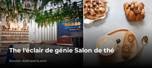 The l'éclair de génie Salon de thé