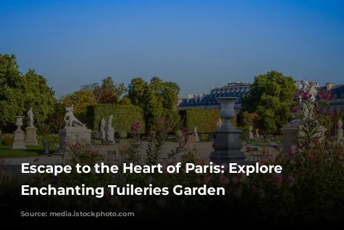 Escape to the Heart of Paris: Explore the Enchanting Tuileries Garden