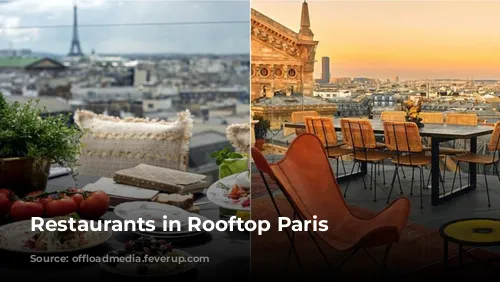 Restaurants in Rooftop Paris