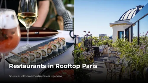 Restaurants in Rooftop Paris