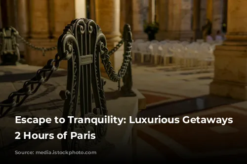 Escape to Tranquility: Luxurious Getaways Within 2 Hours of Paris