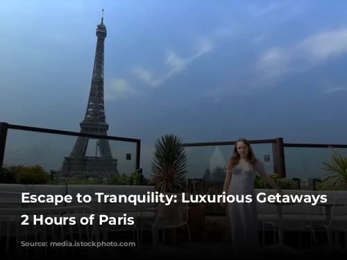 Escape to Tranquility: Luxurious Getaways Within 2 Hours of Paris