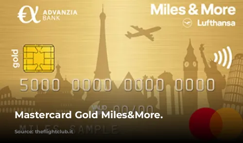 Mastercard Gold Miles&More.