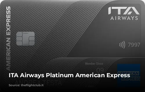 ITA Airways Platinum American Express Card