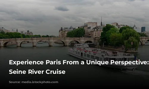 Experience Paris From a Unique Perspective: A Seine River Cruise