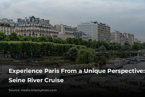 Experience Paris From a Unique Perspective: A Seine River Cruise