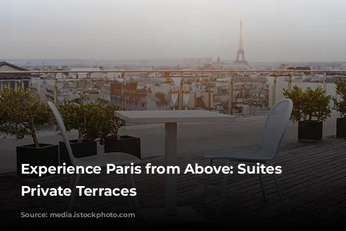 Experience Paris from Above: Suites with Private Terraces