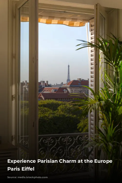 Experience Parisian Charm at the Europe Hotel Paris Eiffel