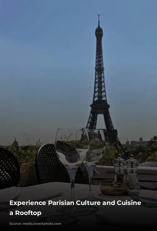 Experience Parisian Culture and Cuisine on a Rooftop