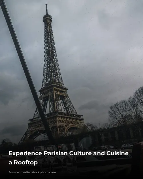 Experience Parisian Culture and Cuisine on a Rooftop