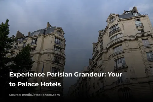 Experience Parisian Grandeur: Your Guide to Palace Hotels