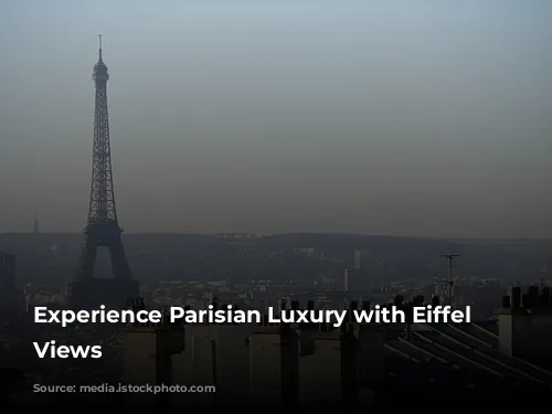 Experience Parisian Luxury with Eiffel Tower Views