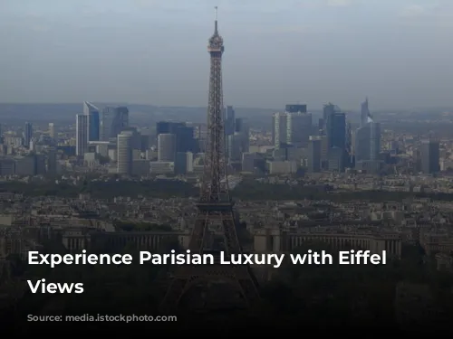 Experience Parisian Luxury with Eiffel Tower Views