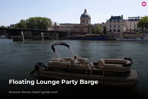 Floating Lounge Party Barge