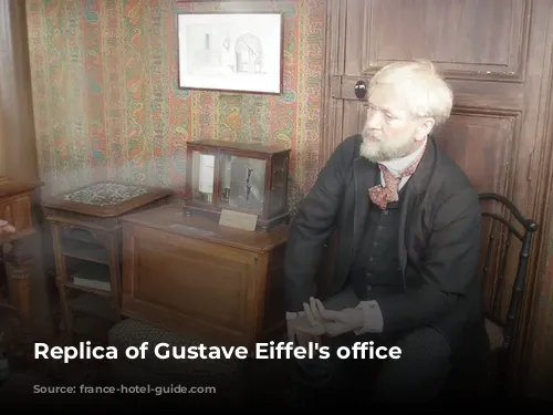 Replica of Gustave Eiffel's office