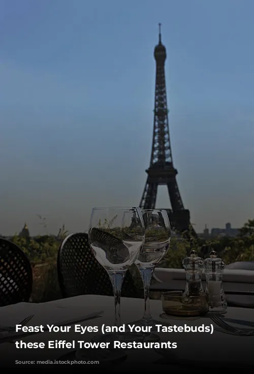 Feast Your Eyes (and Your Tastebuds) on these Eiffel Tower Restaurants