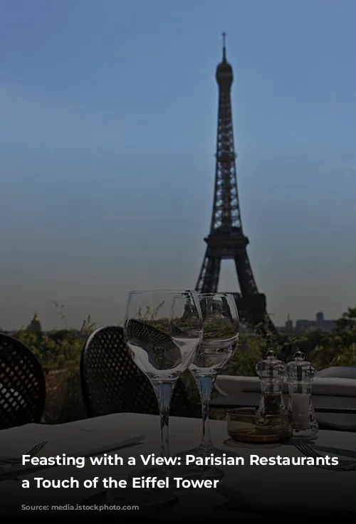 Feasting with a View: Parisian Restaurants with a Touch of the Eiffel Tower