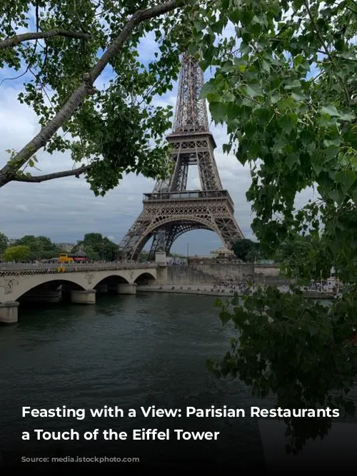 Feasting with a View: Parisian Restaurants with a Touch of the Eiffel Tower