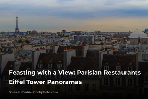 Feasting with a View: Parisian Restaurants with Eiffel Tower Panoramas