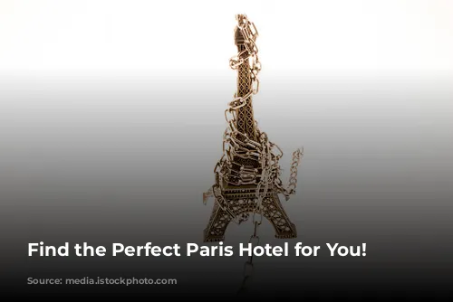 Find the Perfect Paris Hotel for You!