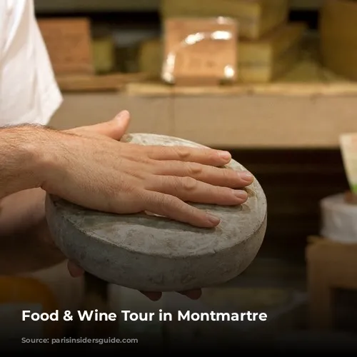 Food & Wine Tour in Montmartre