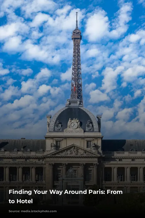 Finding Your Way Around Paris: From Airport to Hotel