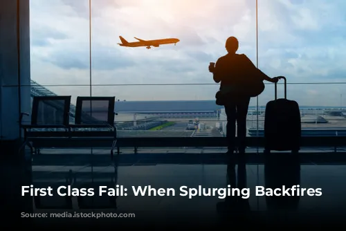 First Class Fail: When Splurging Backfires