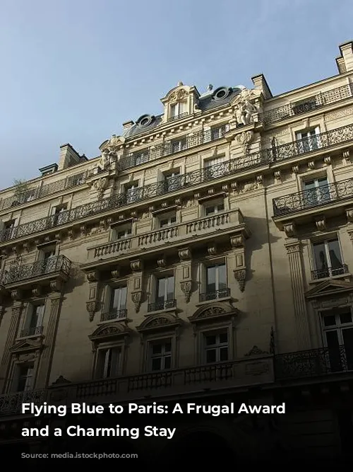 Flying Blue to Paris: A Frugal Award Ticket and a Charming Stay