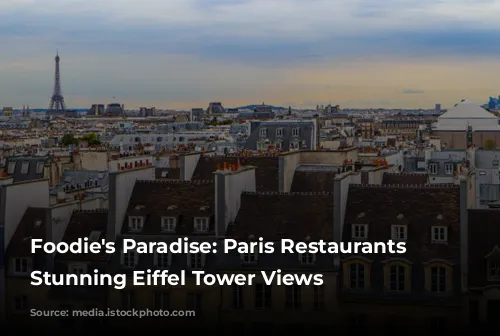 Foodie's Paradise: Paris Restaurants with Stunning Eiffel Tower Views