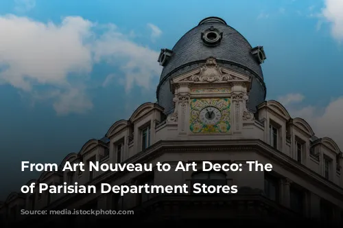 From Art Nouveau to Art Deco: The Transformation of Parisian Department Stores