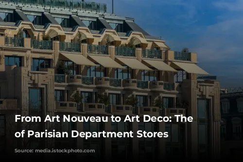 From Art Nouveau to Art Deco: The Transformation of Parisian Department Stores