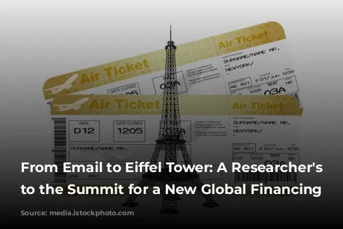 From Email to Eiffel Tower: A Researcher's Journey to the Summit for a New Global Financing Pact