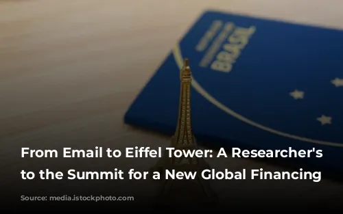 From Email to Eiffel Tower: A Researcher's Journey to the Summit for a New Global Financing Pact