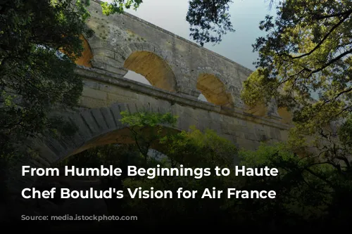 From Humble Beginnings to Haute Cuisine: Chef Boulud's Vision for Air France