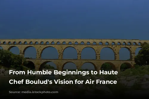 From Humble Beginnings to Haute Cuisine: Chef Boulud's Vision for Air France