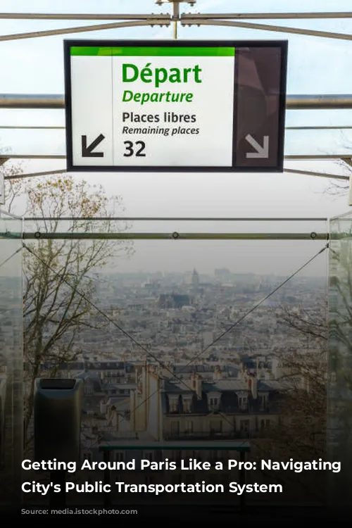 Getting Around Paris Like a Pro: Navigating the City's Public Transportation System