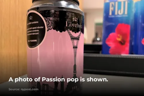 A photo of Passion pop is shown. 