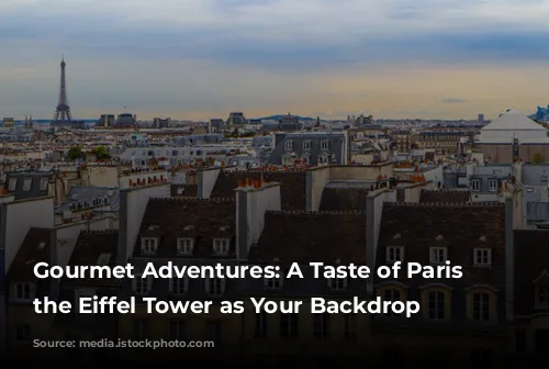 Gourmet Adventures: A Taste of Paris with the Eiffel Tower as Your Backdrop