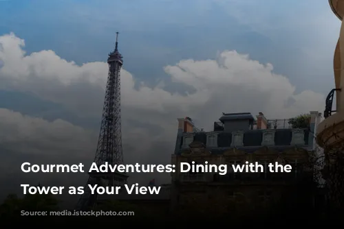 Gourmet Adventures: Dining with the Eiffel Tower as Your View